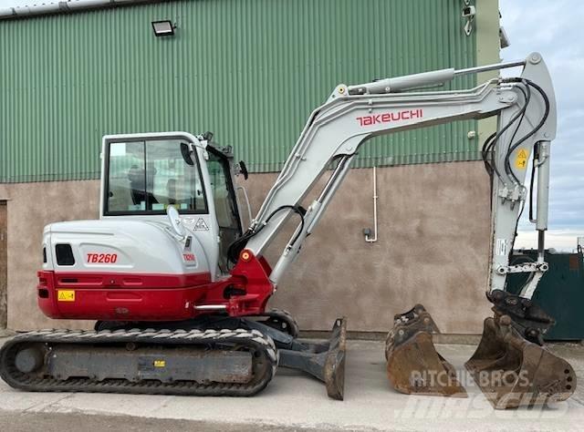 Takeuchi TB 260 Mini excavators < 7t (Mini diggers)