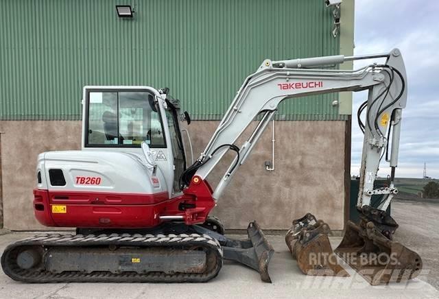 Takeuchi TB 260 Mini excavators < 7t (Mini diggers)