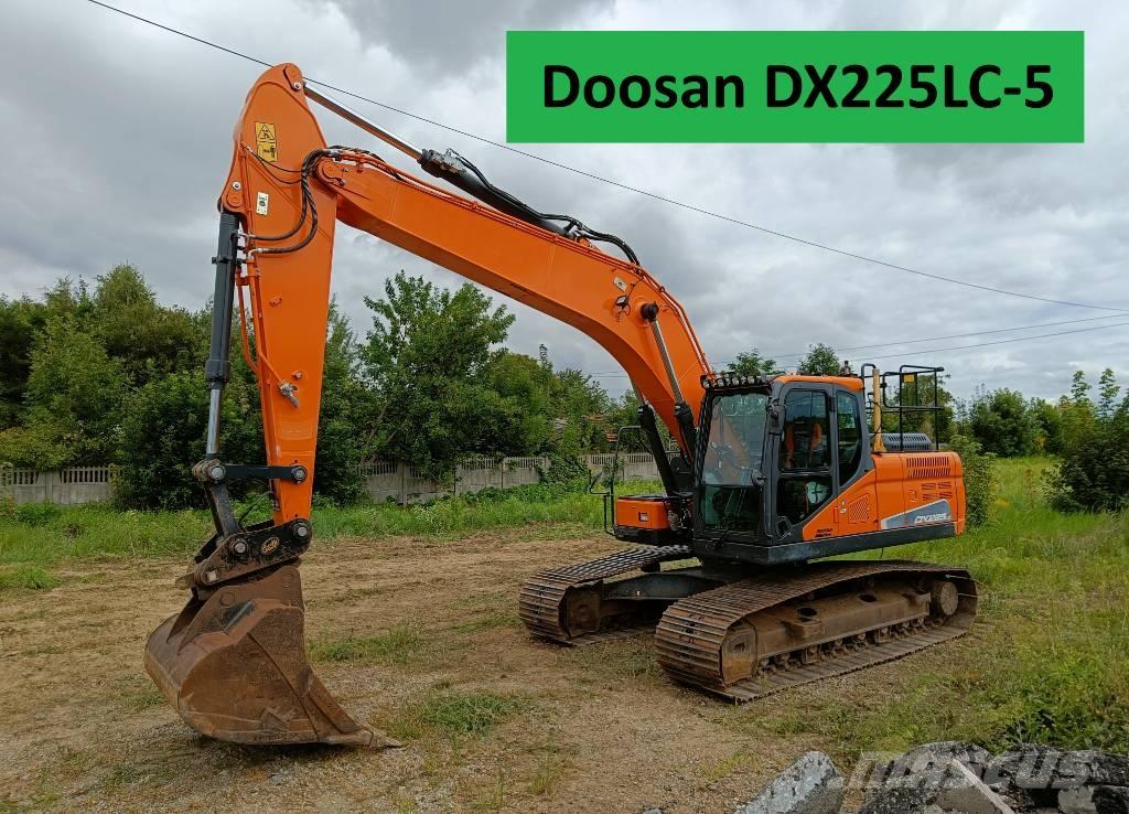 Doosan DX 225 LC-5 Crawler excavators