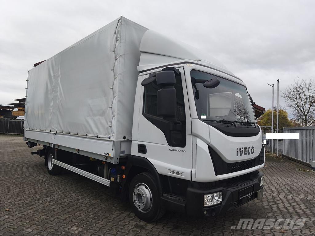 Iveco 75-190 Curtainsider trucks