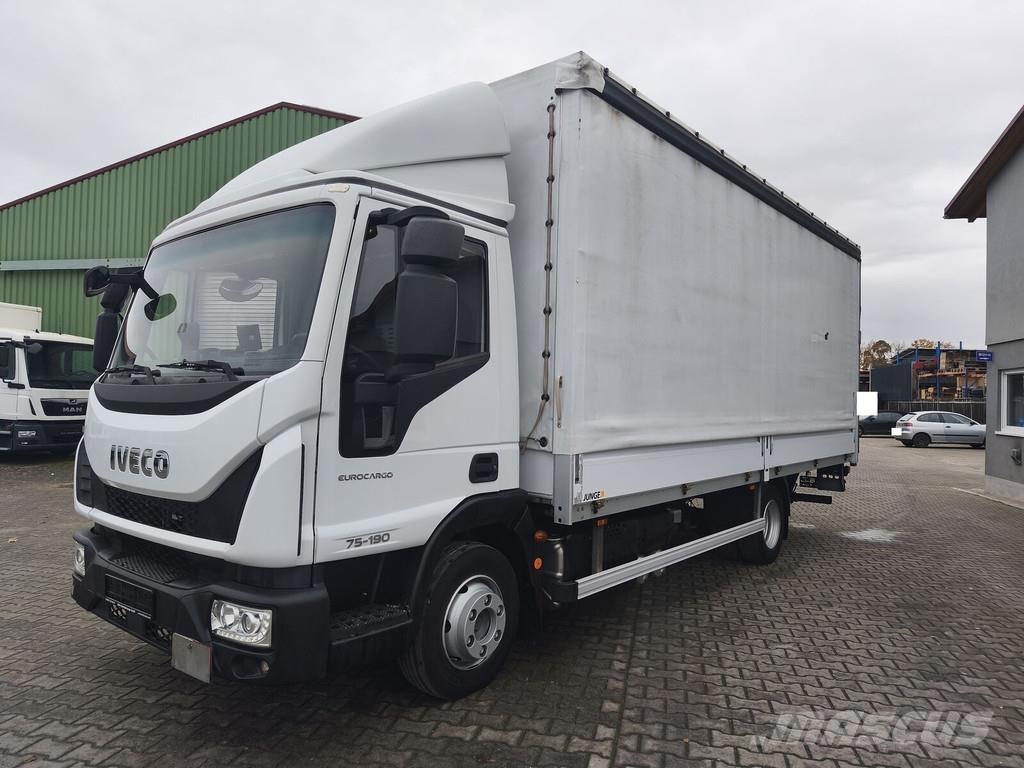 Iveco 75-190 Curtainsider trucks