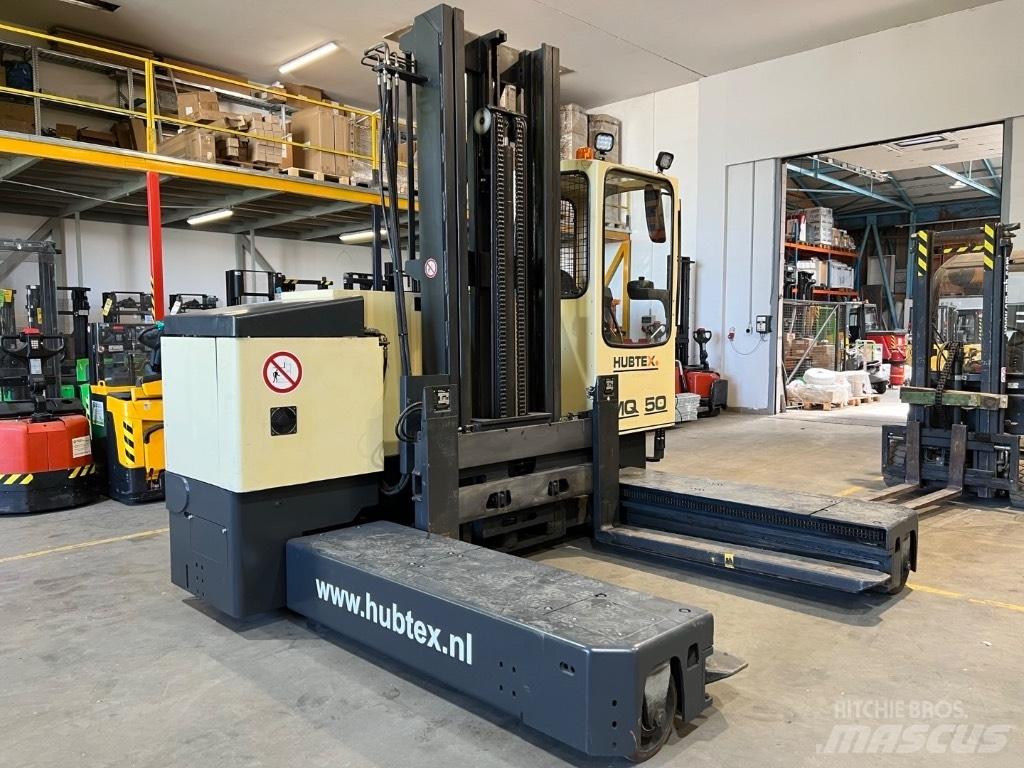 Hubtex MQ 50 4-way reach trucks