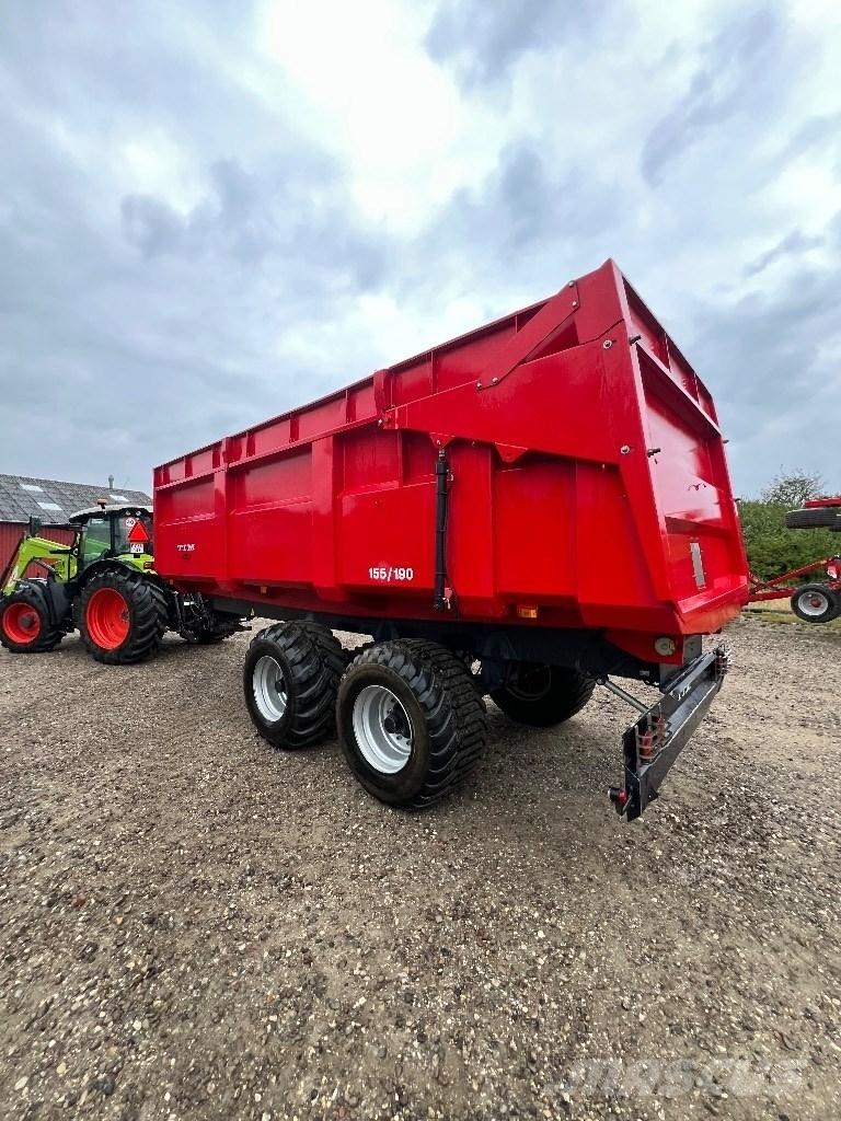 Tim 155/190 Tipper trailers