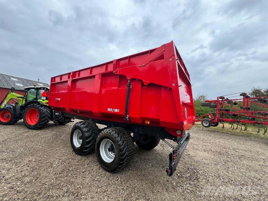 Tim 155/190 Tipper trailers