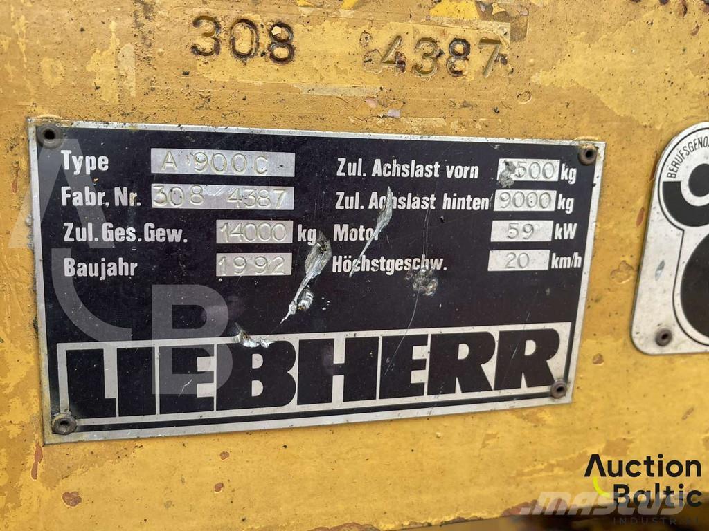 Liebherr A 900 C Wheeled excavators