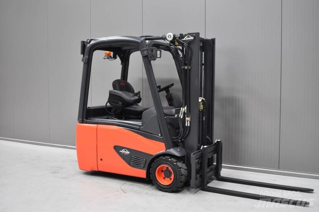 Linde E 18 - 02 Electric forklift trucks