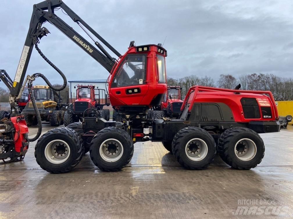 Komatsu 931XC Harvesters