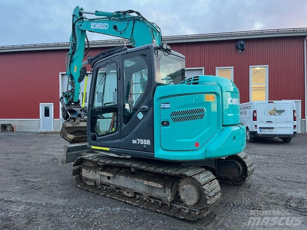 Kobelco SK 75 SR Midi excavators  7t - 12t