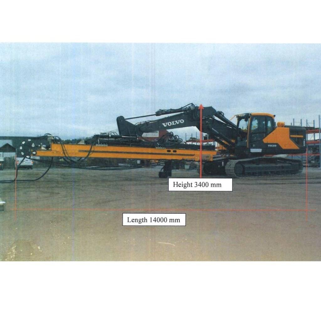 Volvo EC 250 ENL Special excavators