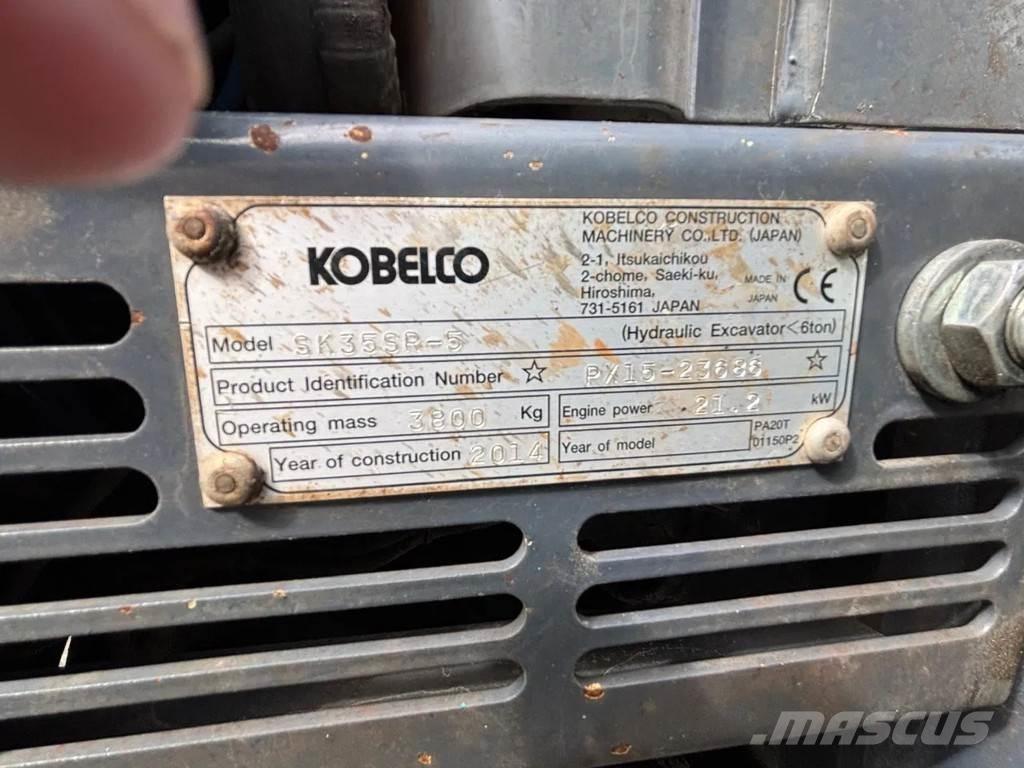 Kobelco SK35SR-5 Mini excavators < 7t (Mini diggers)