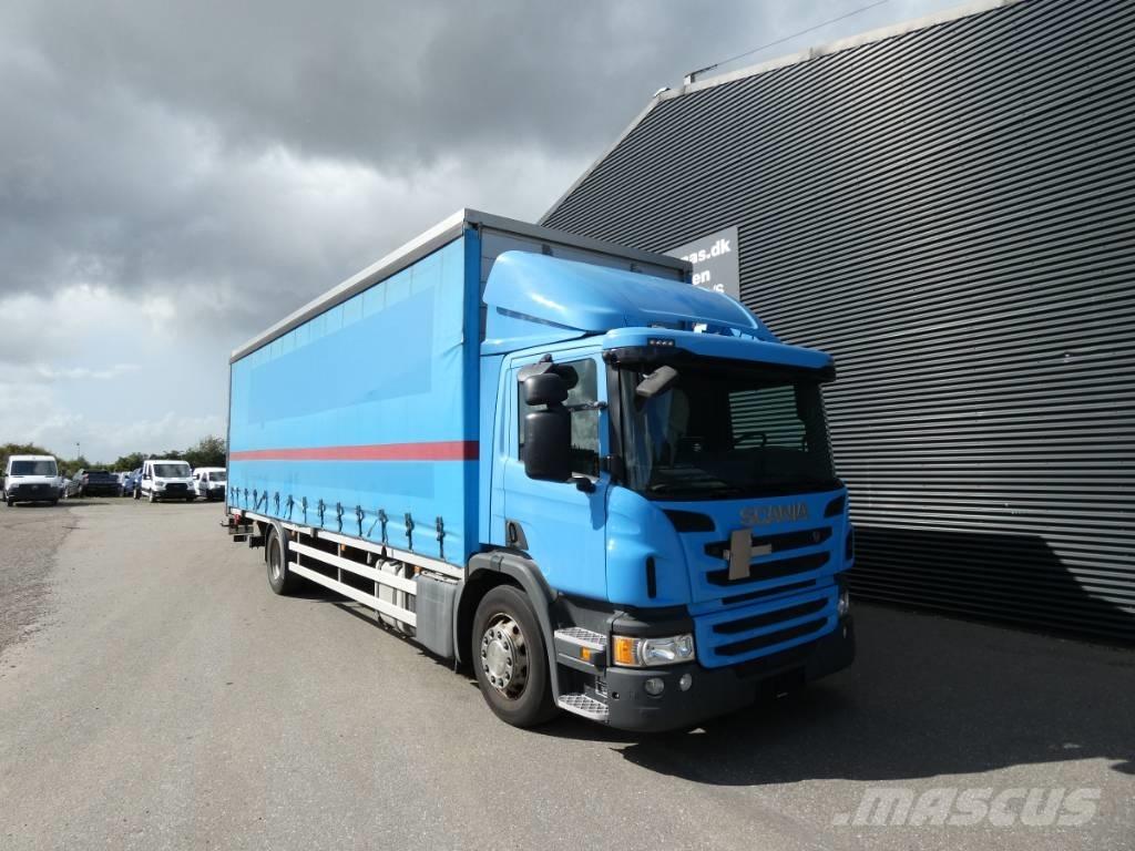 Scania P 250 Curtainsider trucks