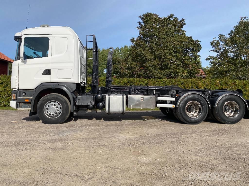 Scania R 144 Hook lift trucks