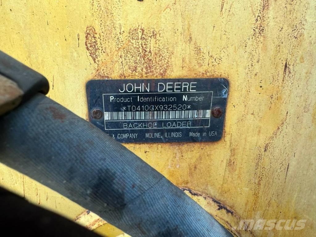 John Deere 410G Backhoe loaders