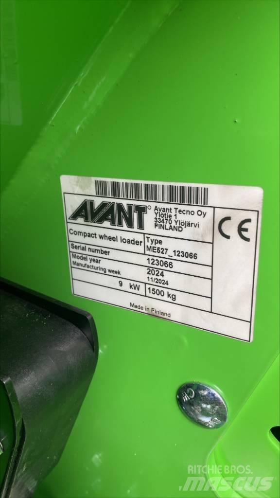 Avant E527 Mini loaders