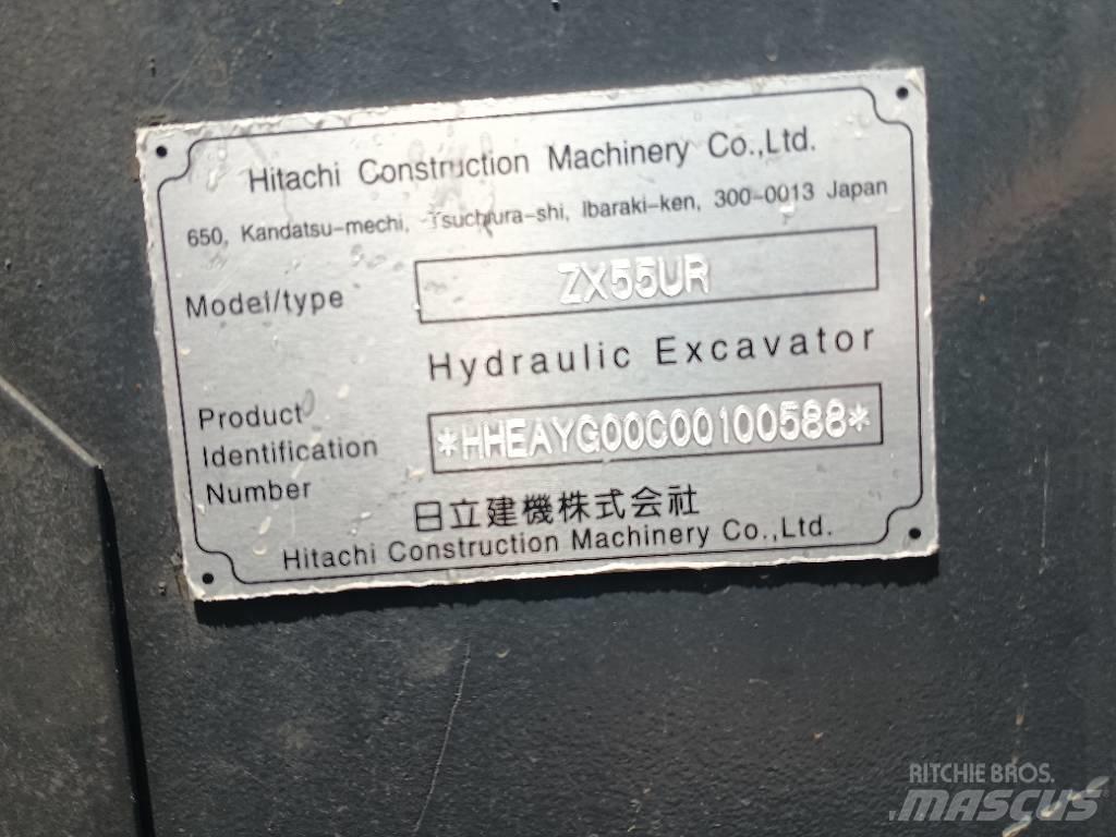 Hitachi 55 Mini excavators < 7t (Mini diggers)