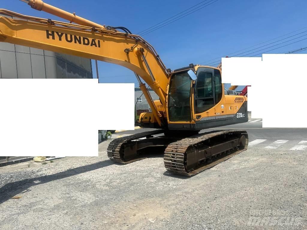 Hyundai Robex 220 LC Crawler excavators