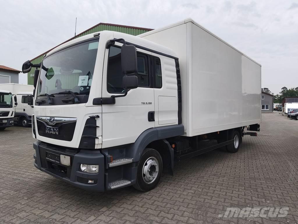 MAN TGL 8.190 Box body trucks