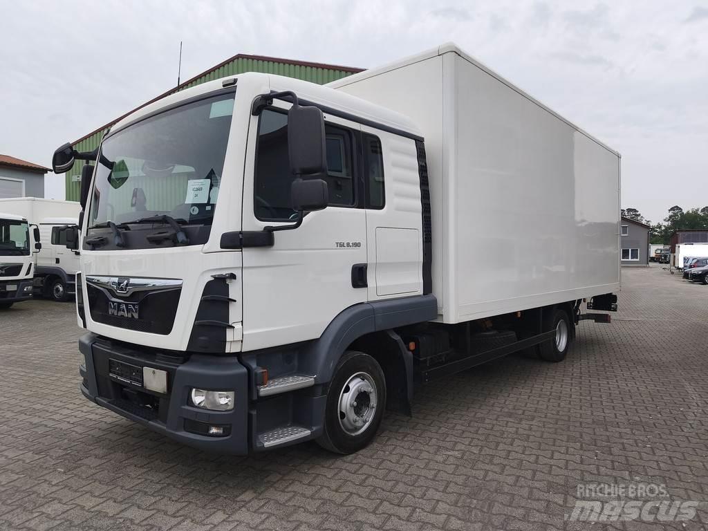 MAN TGL 8.190 Box body trucks
