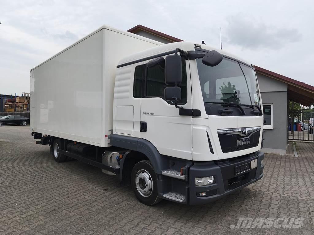 MAN TGL 8.190 Box body trucks