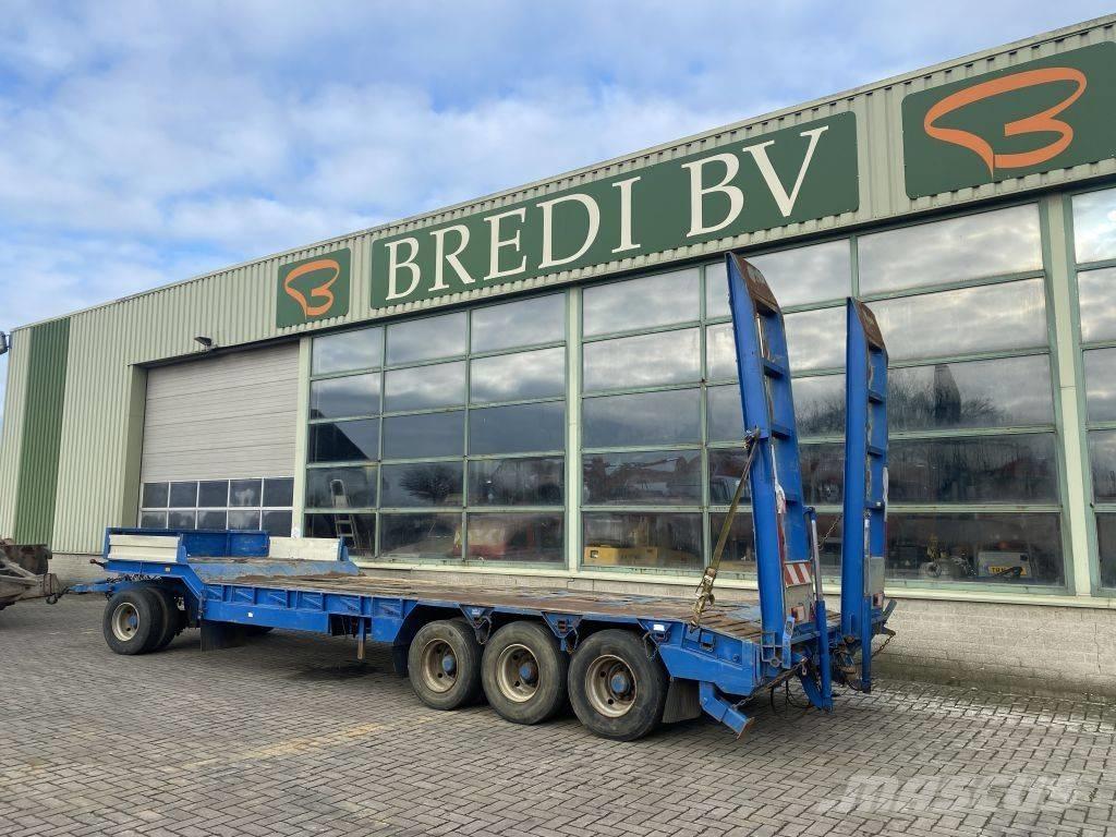  Dieplader 4 assen Low loaders