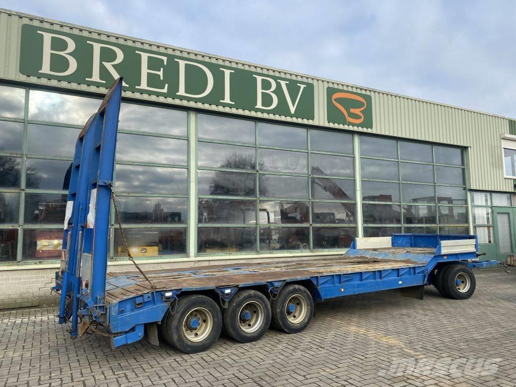  Dieplader 4 assen Low loaders