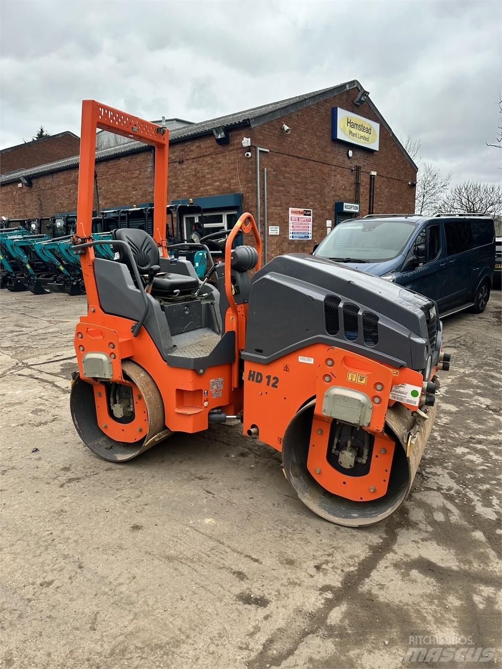 Hamm HD 12 Twin drum rollers