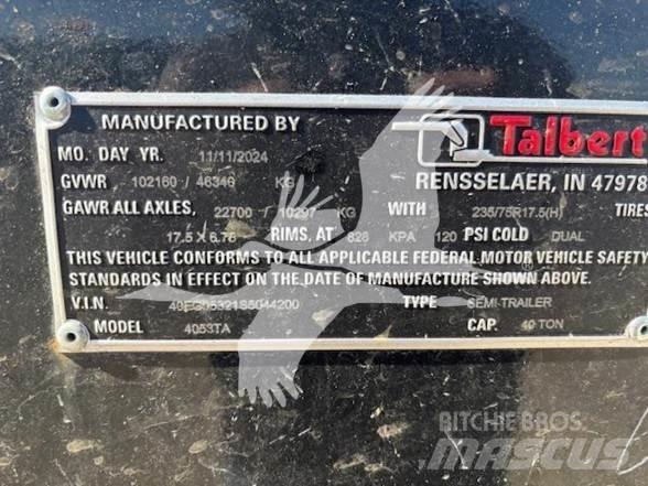 Talbert 4053TA Low loader-semi-trailers
