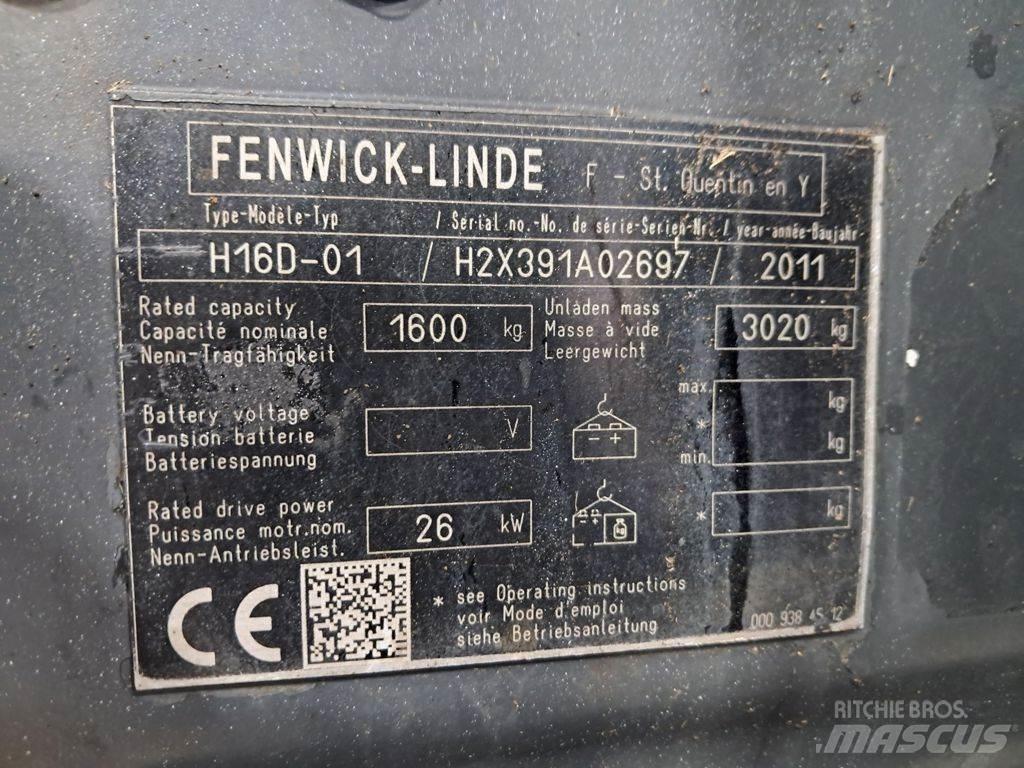 Linde H16D-01 Diesel trucks