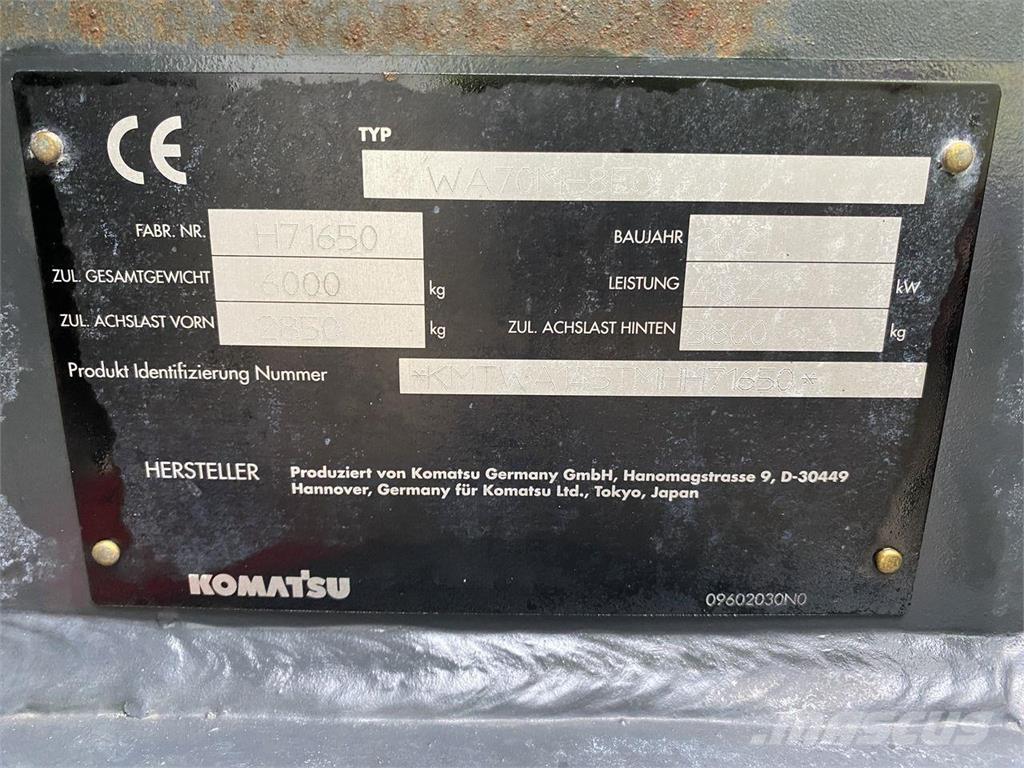 Komatsu WA70M-8EO Multi purpose loaders