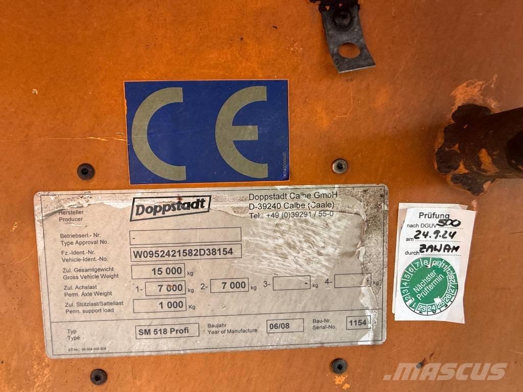 Doppstadt SM 518 Mobile screeners