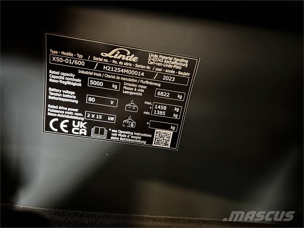 Linde X50 Electric forklift trucks