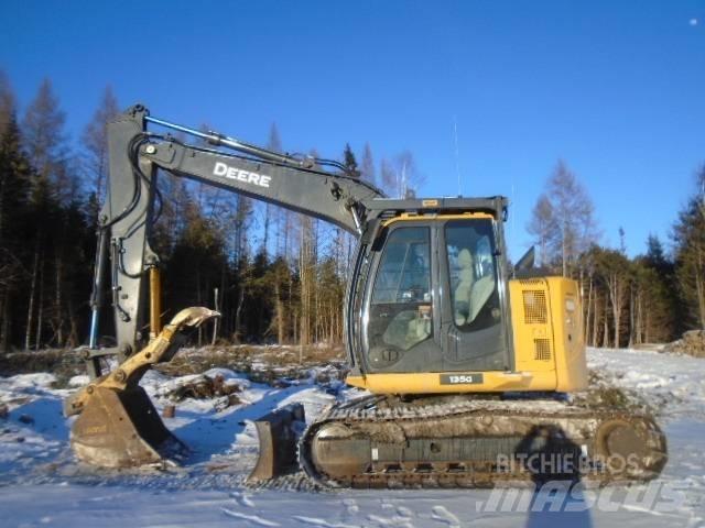 John Deere 135 G Crawler excavators