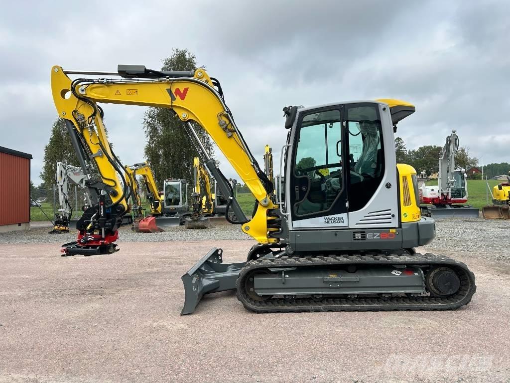 Wacker Neuson EZ80 Midi excavators  7t - 12t