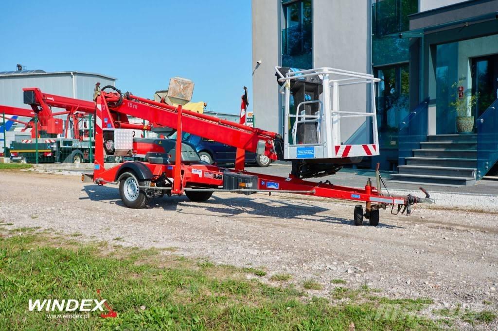 Dino 150 T Trailer mounted aerial platforms