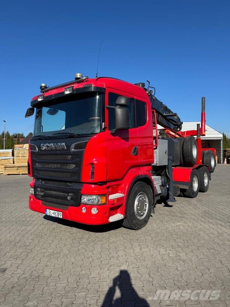 Scania R 560 Timber trucks