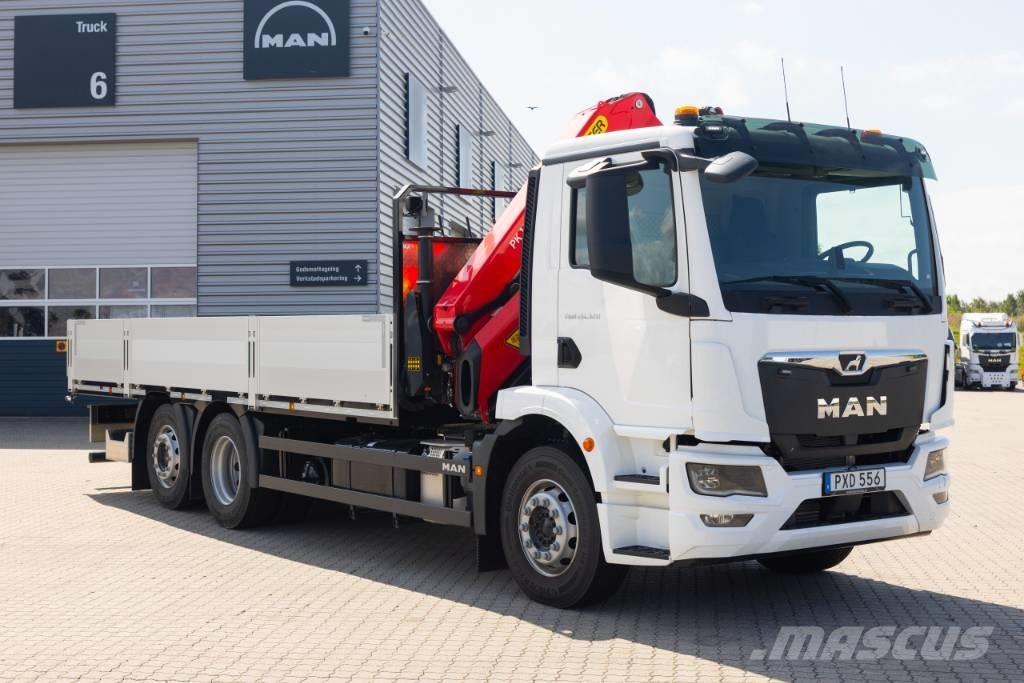 MAN TGM 26.320 6x2-4 Crane trucks