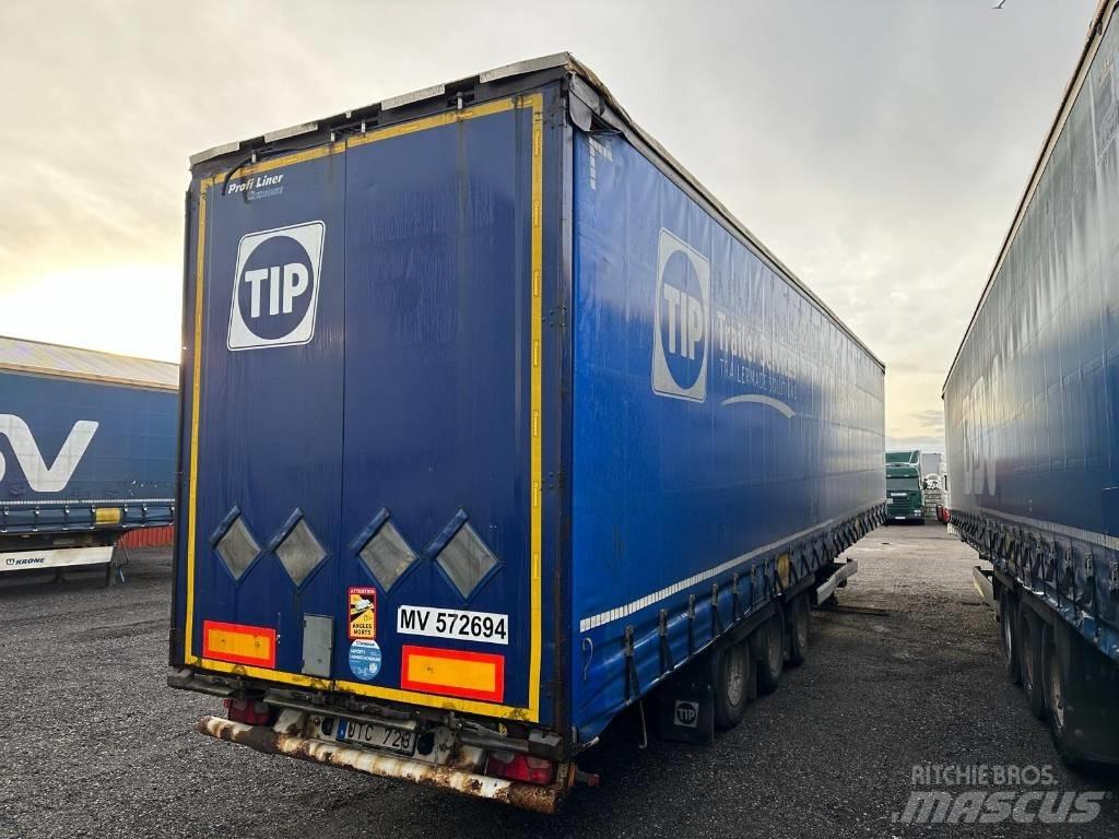Krone SD MEGA-LINER Curtainsider semi-trailers