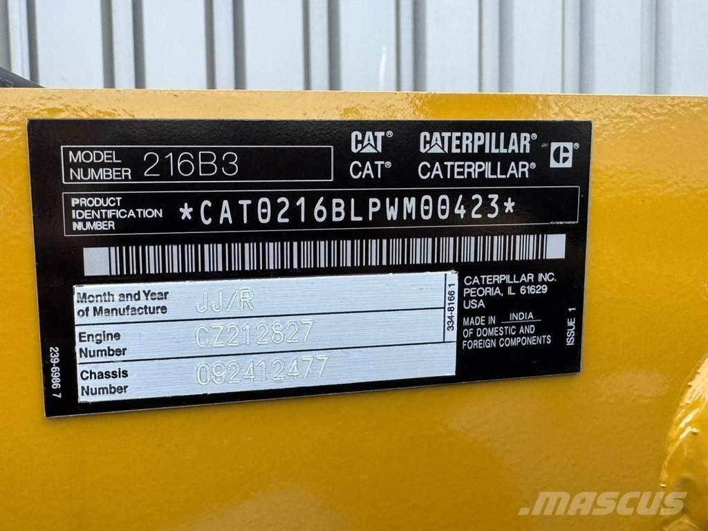 CAT 216B3 Wheel loaders