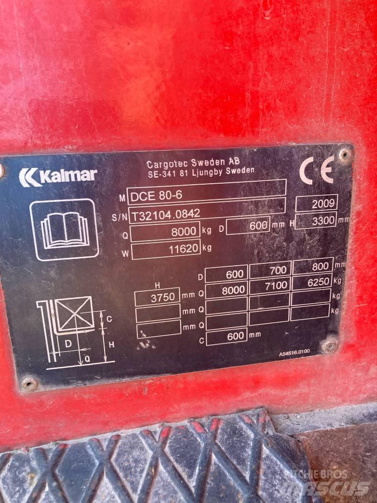 Kalmar DCE 80-6 Diesel trucks
