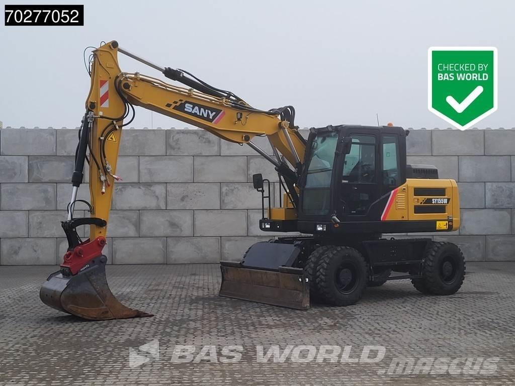 Sany SY155 W Wheeled excavators