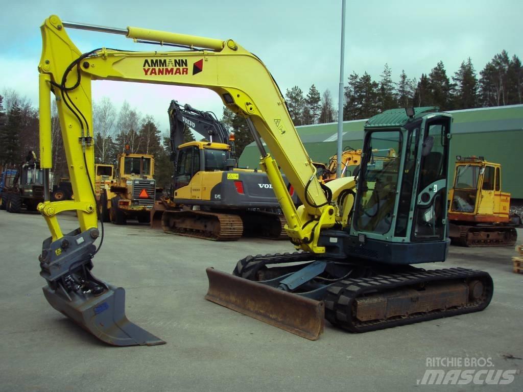 Yanmar Vio 75 Midi excavators  7t - 12t