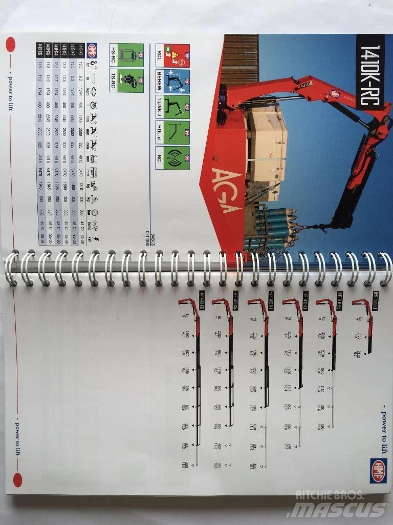 HMF 1410K4RC Loader cranes