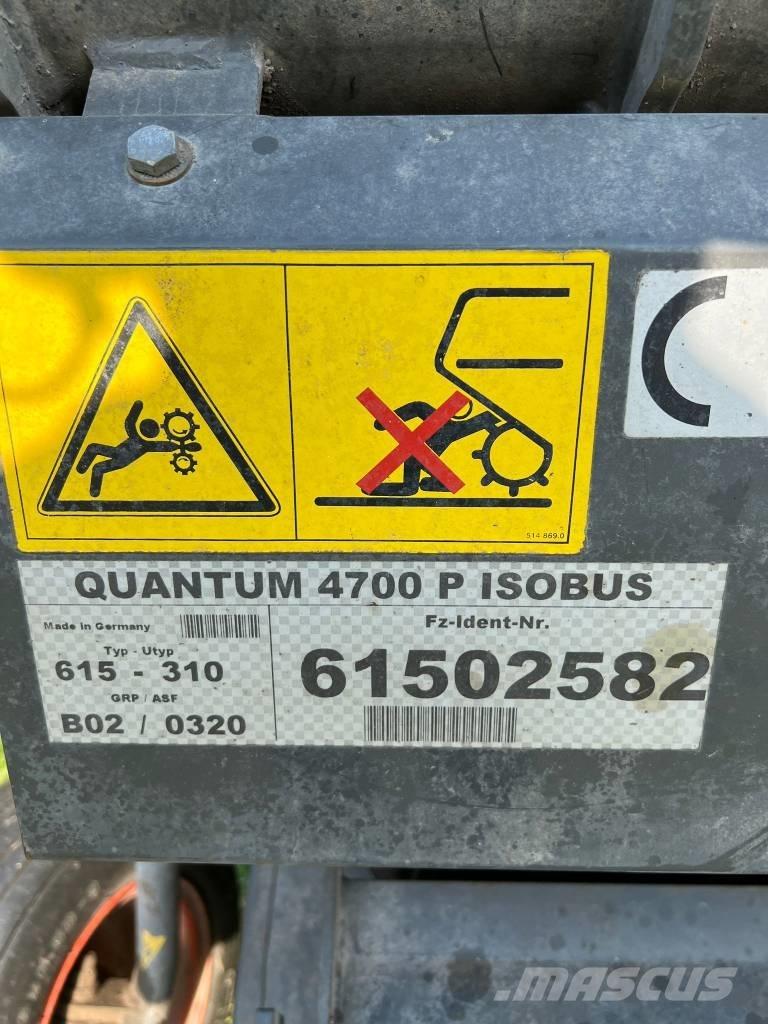 CLAAS Quantum 4700 P Self loading trailers