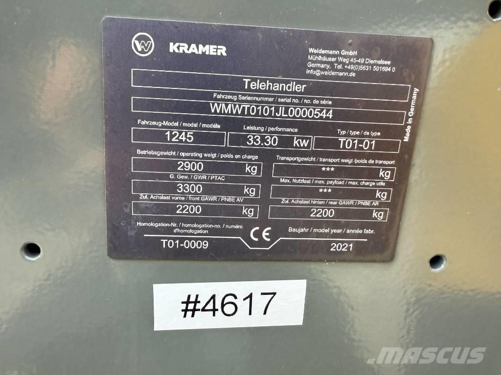 Kramer 1245 Telescopic handlers