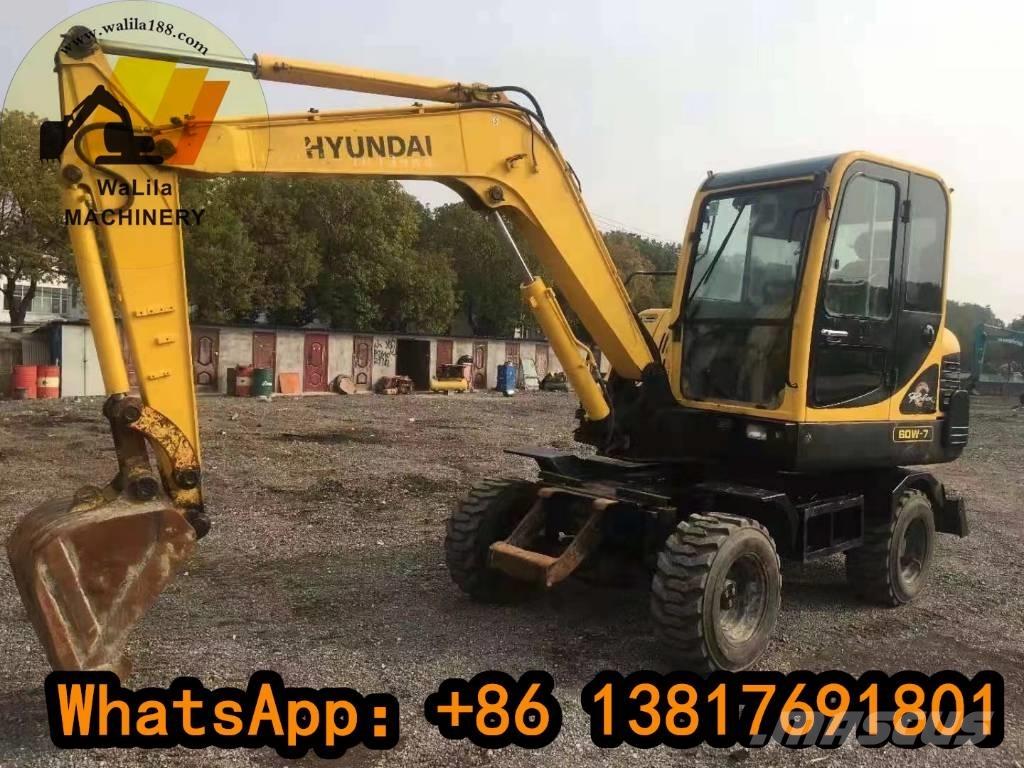 Hyundai 60 W Wheeled excavators