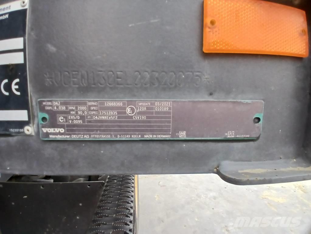 Volvo EWR 130 E Wheeled excavators