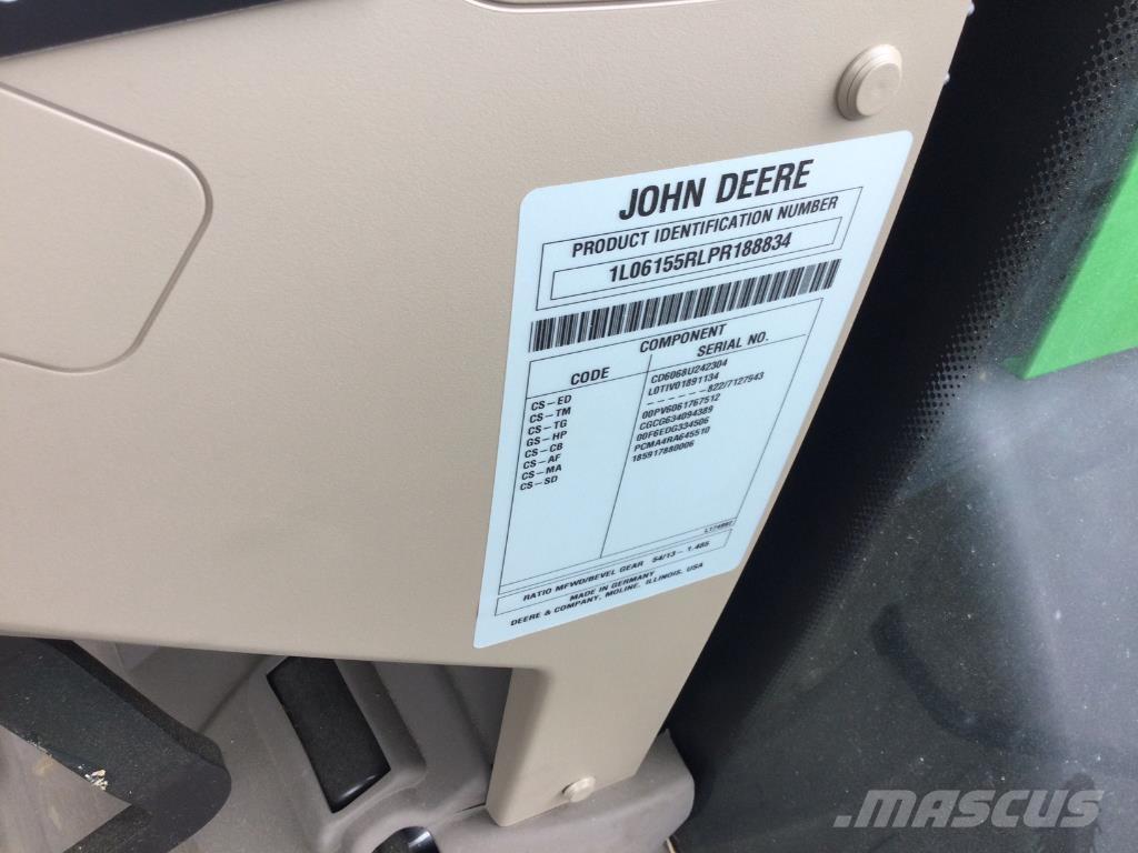John Deere 6R155 Tractors