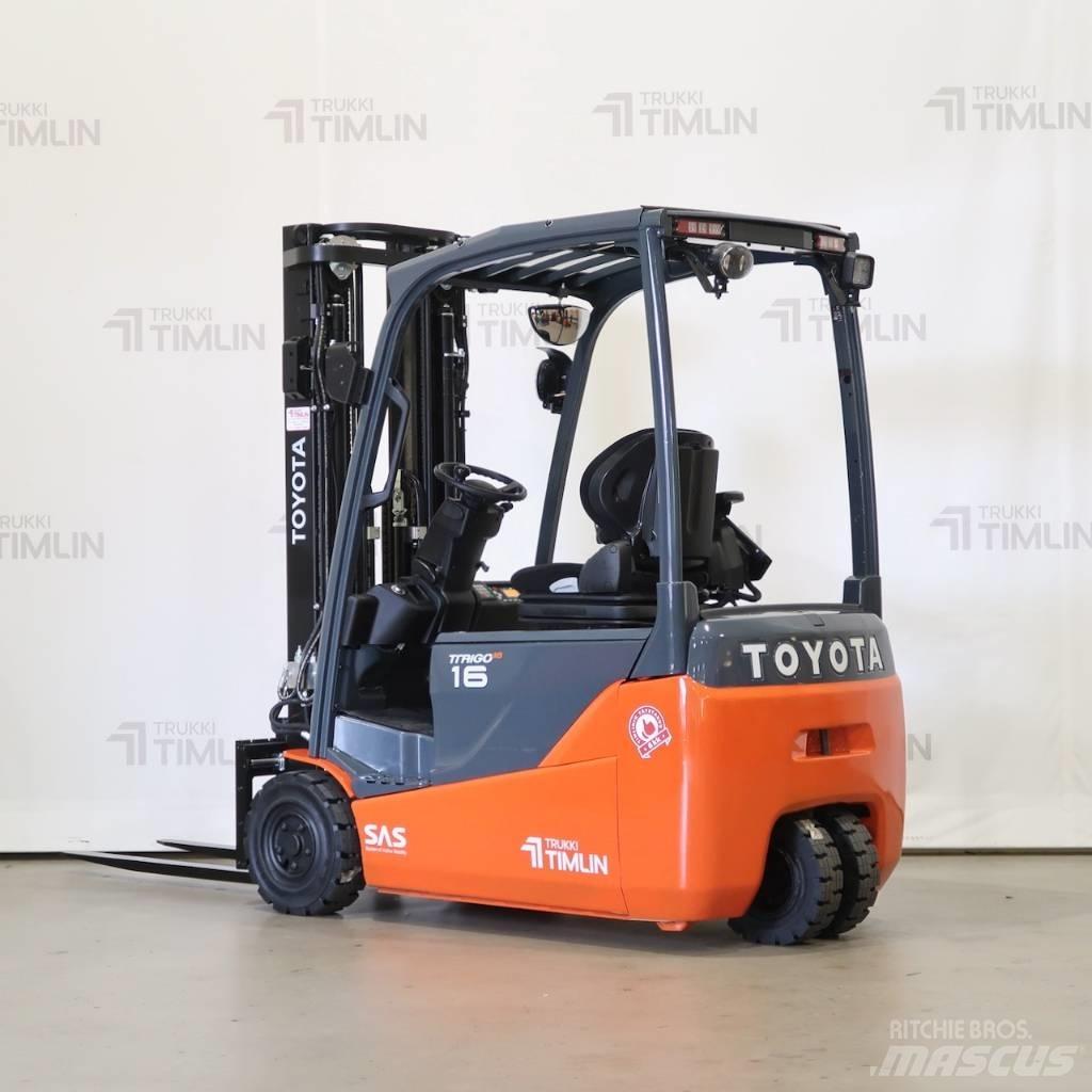 Toyota 8FBE16T Electric forklift trucks