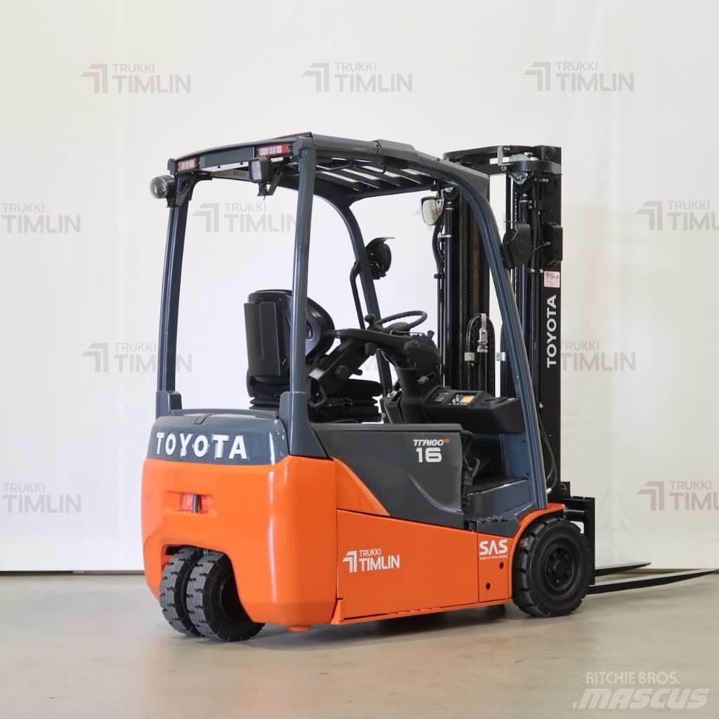 Toyota 8FBE16T Electric forklift trucks