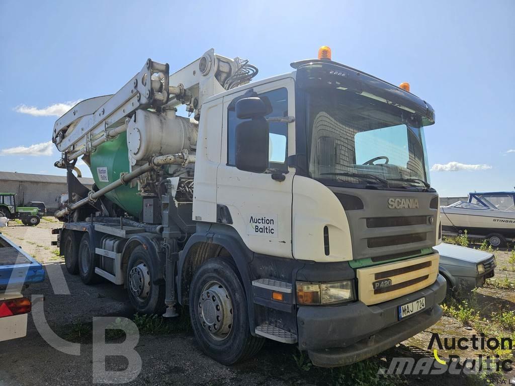 Scania P 420 Concrete pump trucks